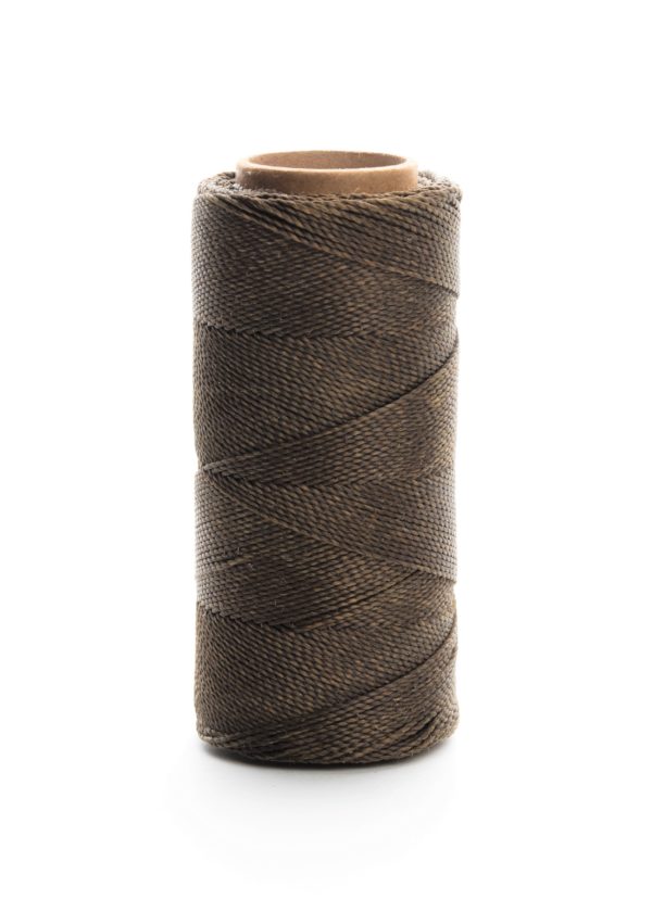 Fil polyester ciré - bronze (844)