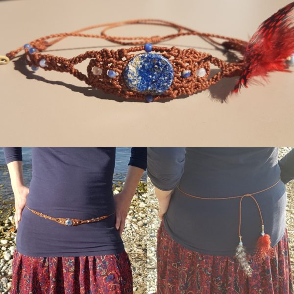 Ceinture - Azurite